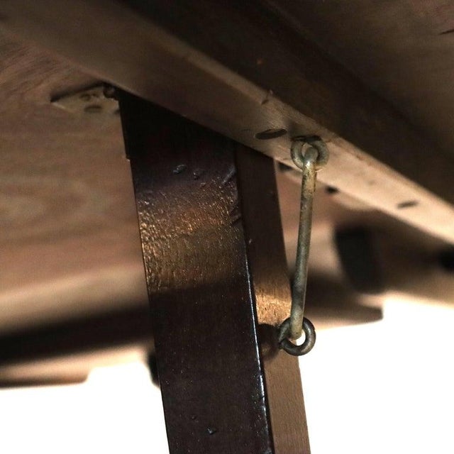 Duncan & Phyfe Style George III Mahogany Banquet Table With Three Leaves C1820 For Sale - Image 11 of 17