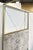 Original retail $22,197, stylish Baker Modern Taupe Crushed Velvet and Satin Brass Phillipa Q Canopy Queen Bed, showroom...