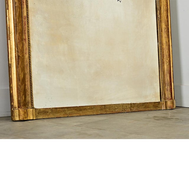 French 19th Century Gold Gilt Louis Philippe Mirror For Sale In Baton Rouge - Image 6 of 10