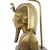 Vintage Hollywood Regency Brass Pharaoh Table Lamp, 1960s For Sale - Image 13 of 18