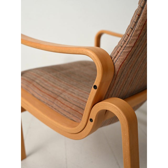 Beige Swedish Armchairs from Ire Möbler in Beech, 1960s, Set of 2 For Sale - Image 8 of 10
