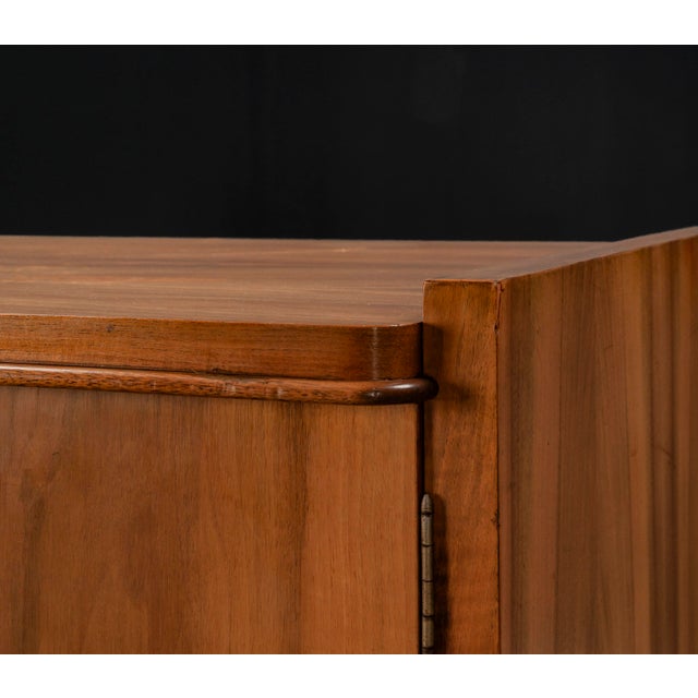 Art Deco Desk in Walnut by Bruno Paul for Veb Deutsche Werkstätten Hellerau, 1930s For Sale - Image 18 of 18