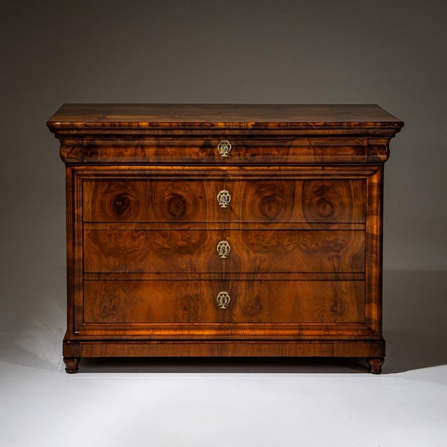 Louis Philippe Chest of Drawers, Mid-19th Century For Sale - Image 9 of 9