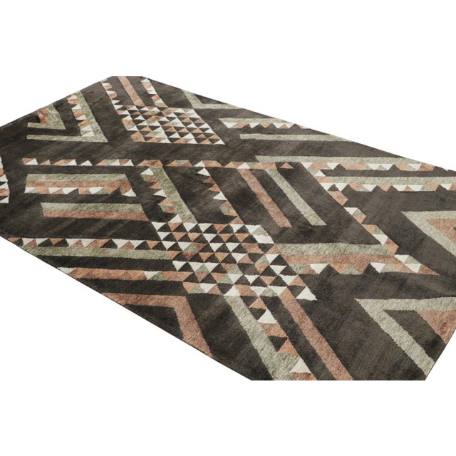 A unique 6x9 addition to the pile selections in Rug & Kilim’s award-winning Scandinavian collection, a celebration of...