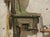 Wood Circa 1915 French Industrial Green and Gold Wine Bottle Cleaner For Sale - Image 7 of 14