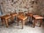 Vintage Workshop Stools in Beech Wood, 1930s, Set of 6 For Sale - Image 11 of 14