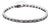 6.54 Ct Emerald Cut East-West Bezel Set Tennis Bracelet For Sale