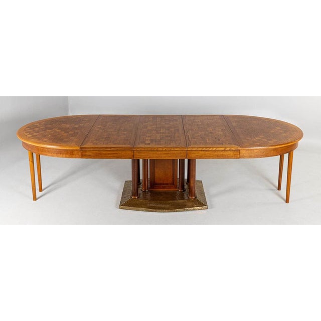 Vintage Art Deco Dining Table, 1920s For Sale - Image 9 of 15