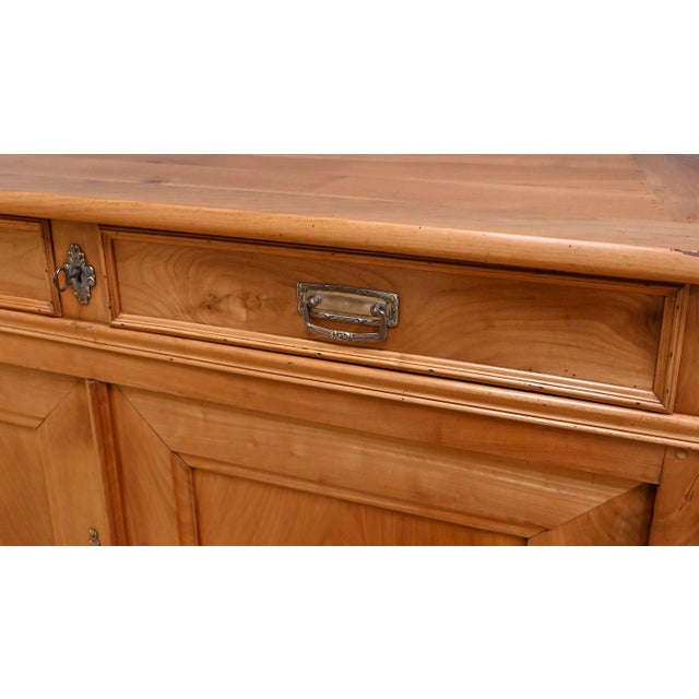 Regional Cherrywood Buffet, 1900s For Sale - Image 9 of 18