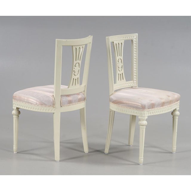 Gustavian (Swedish) Gustavian Chairs, 1950s, Set of 6 For Sale - Image 3 of 8