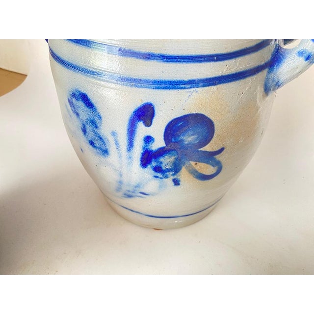 Vintage French Provincial Stoneware Pottery Betschdorf, Set of 3 For Sale - Image 13 of 18