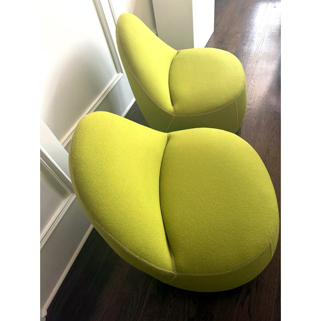 Pair of "Mitt" Lounge Chair by Bernhardt Design For Sale - Image 9 of 12