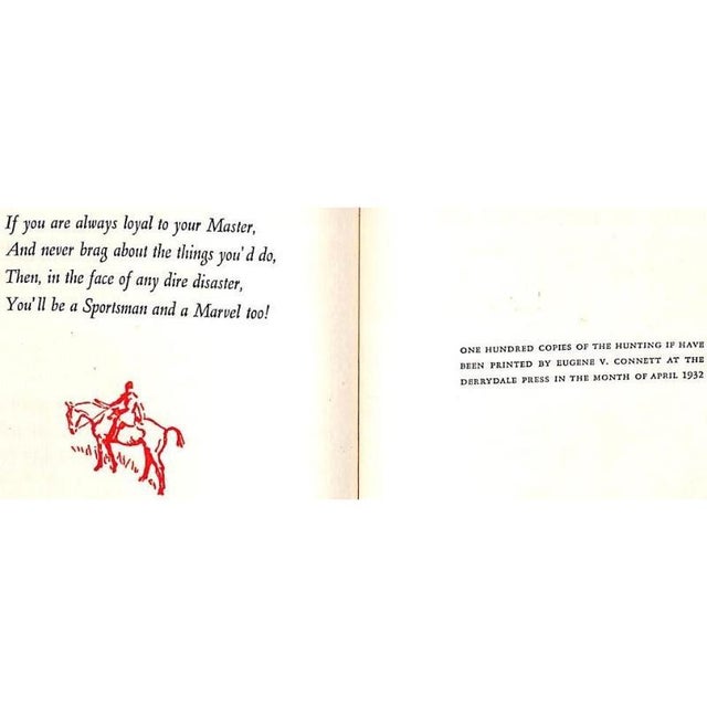 Paper "The Hunting If" Book 1932 Shortt, Angela For Sale - Image 7 of 7