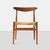 C. M. Madsens 1950s Oak & Cane W2 Chairs by Hans Wegner - Set of 5 For Sale - Image 4 of 7