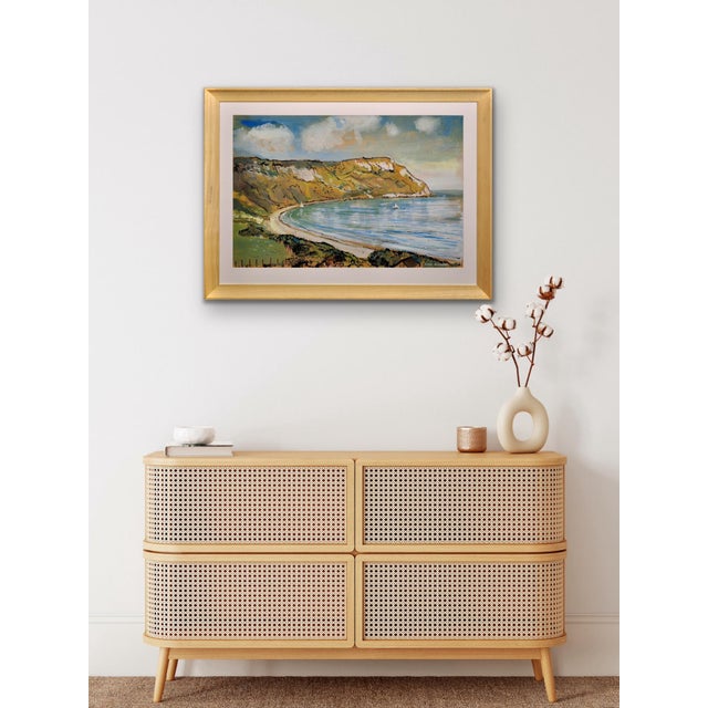 Lionel Horsnell, Ringstead Bay and White Nothe, Dorset, Weymouth & Portland, 1960s, Watercolour, Framed For Sale - Image 17 of 18