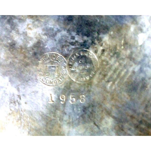 Antique Victorian Silver Plate Tea Service - Set of Four For Sale - Image 10 of 11