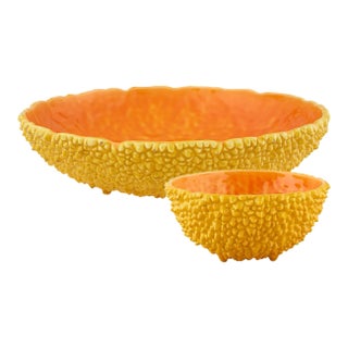 Bordallo Pinheiro Amazonia Salad Serving Set, 5 Pieces For Sale