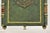 Vintage Italian Regency Green Leather Triangular Book Form Wastebasket Trash Can For Sale - Image 12 of 12