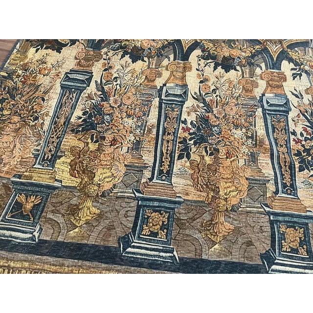 Vintage Colonnades Tapestry, 1980 For Sale - Image 14 of 18