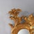 French Large 58" French Louis XIV Foliate Carved Gilt Wood Triptych Mantle Mirror C1890 For Sale - Image 3 of 8