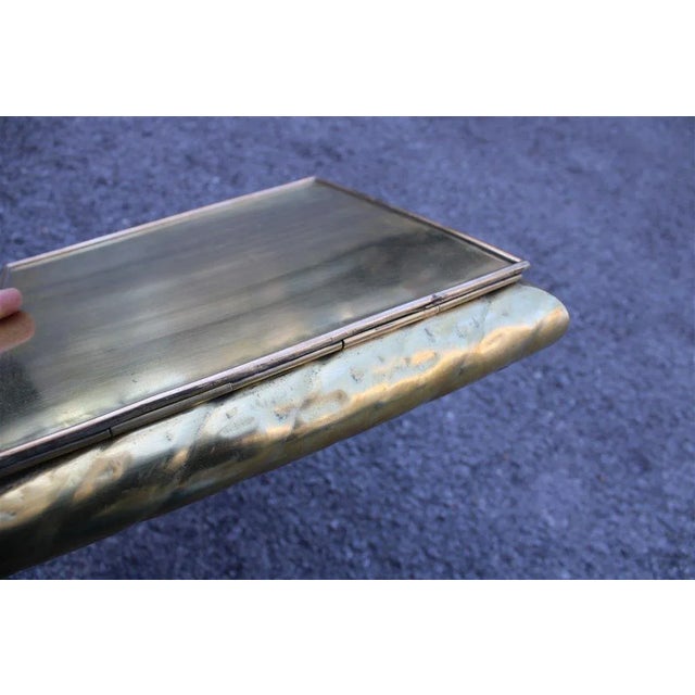 Italian Brass Box, 1970s For Sale - Image 6 of 10