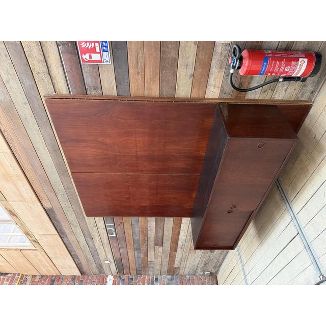 Scandinavian Wooden Shelf, 1960s For Sale - Image 6 of 10