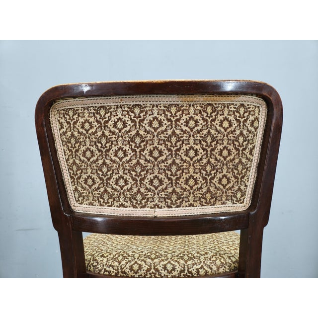 Dining Chairs from Thonet, Former Czechoslovakia, 1940s, Set of 4 For Sale - Image 14 of 17