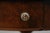 Round Burl Walnut & Mahogany 1 Drawer Pedestal Table For Sale In Philadelphia - Image 6 of 17