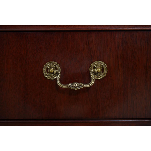 Baker Mahogany Chippendale Style Dresser For Sale - Image 9 of 18