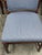 Blue Orlando Diaz-Azcuy for McGuire Furniture Target Back Upholstered Chairs, Set of Four For Sale - Image 8 of 12