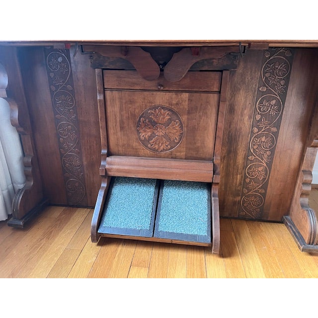 The Antique Needham Pump Organ is a rare and valuable musical instrument dating back to pre-1930. This organ, made by the...
