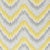 Schumacher Sample - Schumacher Petit Feu Stripes Wallpaper in Cadmium Yellow & Grey For Sale - Image 4 of 4