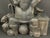 Late 20th Century Vintage Hand Carved Wooden Santa Claus Paper Mache Molding Block Sculpture For Sale - Image 5 of 10