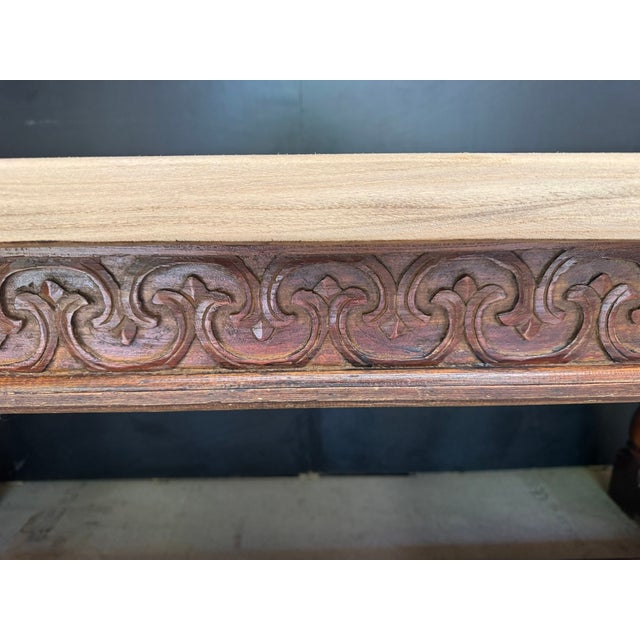 Farmhouse Dining Table, 1920 For Sale - Image 11 of 16