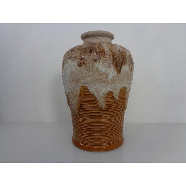 Ceramic Large Lava Ceramic Model 650/45 Vase from Dümler & Breiden, Germany, 1970s For Sale - Image 7 of 18