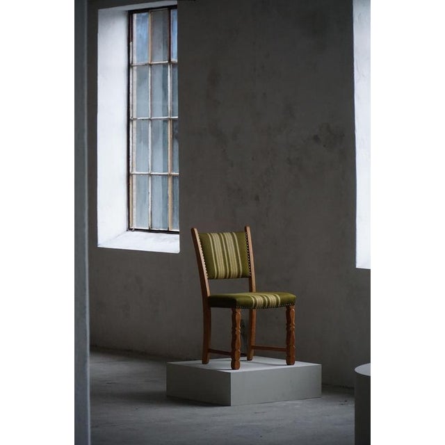 Mid-Century Modern Danish Dining Chairs in Oak by Henning Kjærnulf, 1960, Set of 6 For Sale - Image 4 of 18