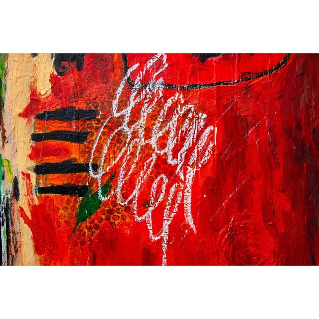 Early 21st Century Natalia Vypritskaia, Points of Contact, Acrylic For Sale - Image 5 of 6