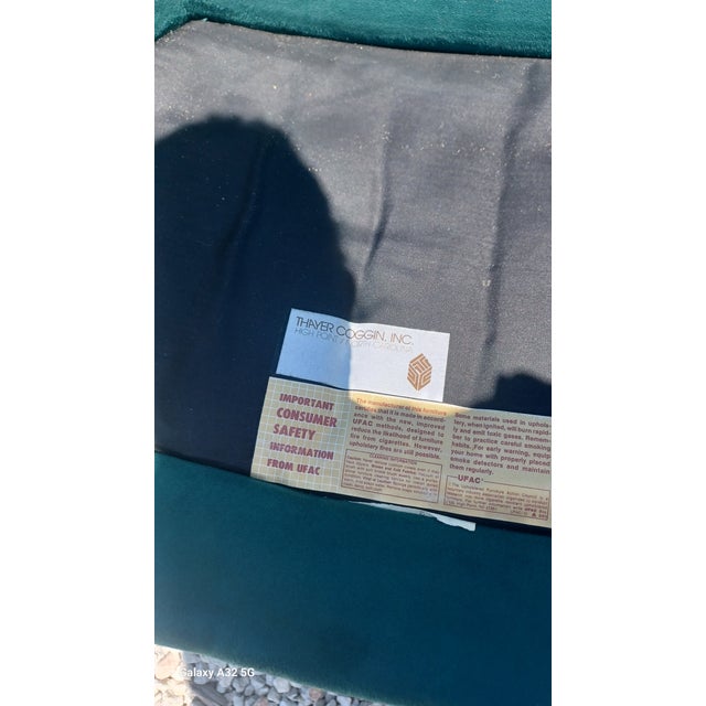 Vintage 1970s Set of 4 Milo Baughman for Thayer Coggin Barrel Chairs For Sale In West Palm - Image 6 of 9