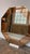 Peach Hexagonal Mirror For Sale - Image 4 of 4