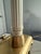 Quoizel for Lenox Mid-Century Modern Bone China and Brass Bankers Desk Lamp For Sale In Phoenix - Image 6 of 6