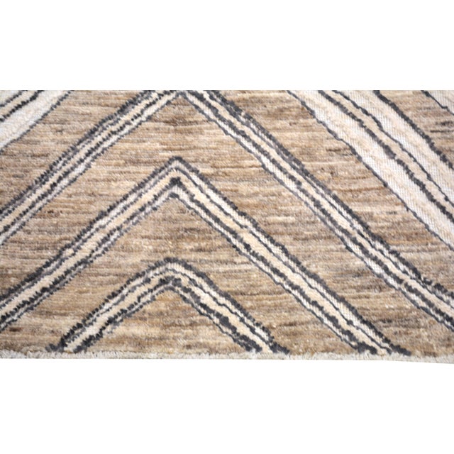 Moroccan Sheba Hand Knotted Wool Rug, 11'9''x14'9'' For Sale - Image 4 of 6