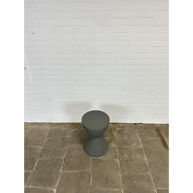 Kartell Prince Aha Side Table in Dark Gray by Philippe Starck For Sale - Image 5 of 6