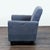 Modern Dh Modern Blue Fabric Lounge Chair – Comfortable and Stylish Armchair For Sale - Image 3 of 8