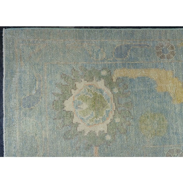 Early 21st Century Turkish Oushak Rug 11'10" x 15'8" #20399 For Sale - Image 5 of 8