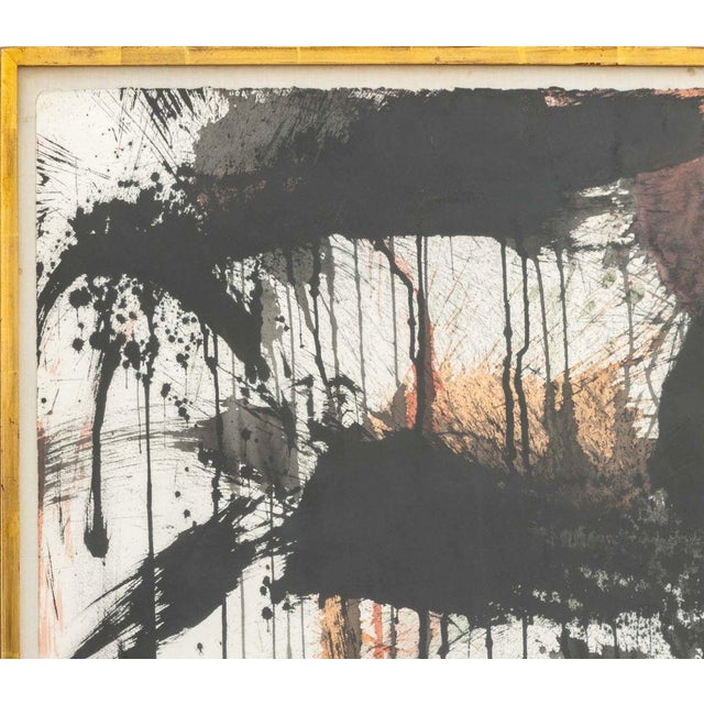 Norman Bluhm (American, 1921-1999), Untitled (Lyrical Abstraction), Gouache and Watercolor on Paper, 1961, signed and...