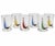 Transparent Vintage Set 6 Hand Painted Sailboat Shot Glasses Nautical Barware For Sale - Image 8 of 8