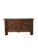 2000 - 2009 19th Century Rustic Oak Chest with Decorated Panels and Crosses For Sale - Image 5 of 5