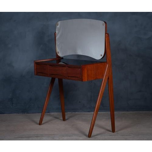 Vintage Danish Dressing Table from Ølholm Furniture Factory, 1960s For Sale - Image 3 of 11