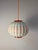 Pendant Lamp with Red Floral Details by Lars Schiøler For Sale - Image 11 of 11