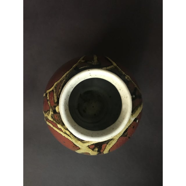 Ceramic 1980s Italian Ceramic Vase For Sale - Image 7 of 10